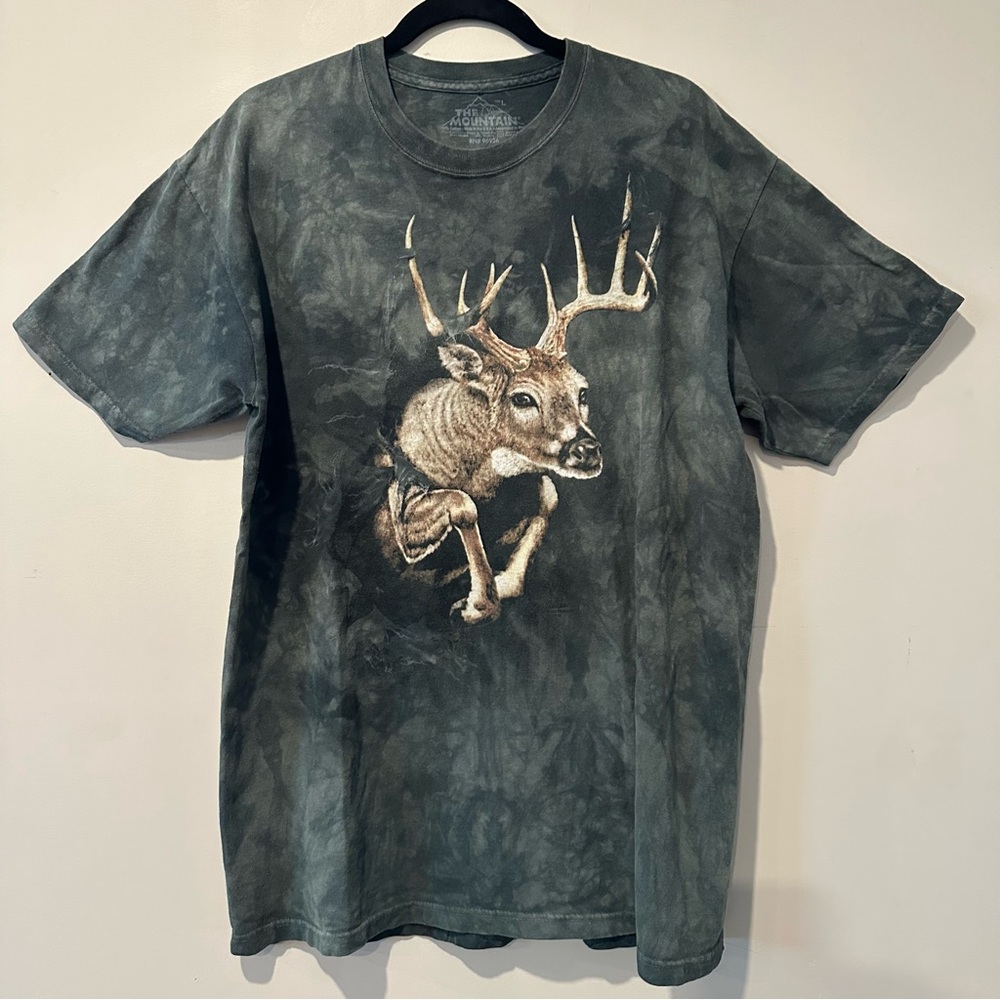 The Mountain Buck Graphic Tee Early 2000s Large